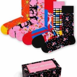 Top 10 😀 Happy 🧦 Socks Pink Panther Limited Edition Giftbox - Maat 36-40 🛒 -Beenmode Winkel 550x734 1