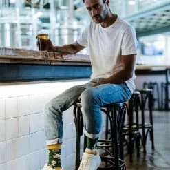 Coupon 🧨 Good Mood Sokken - Bier Café - Maat 39-42 ⌛ -Beenmode Winkel 550x734 6