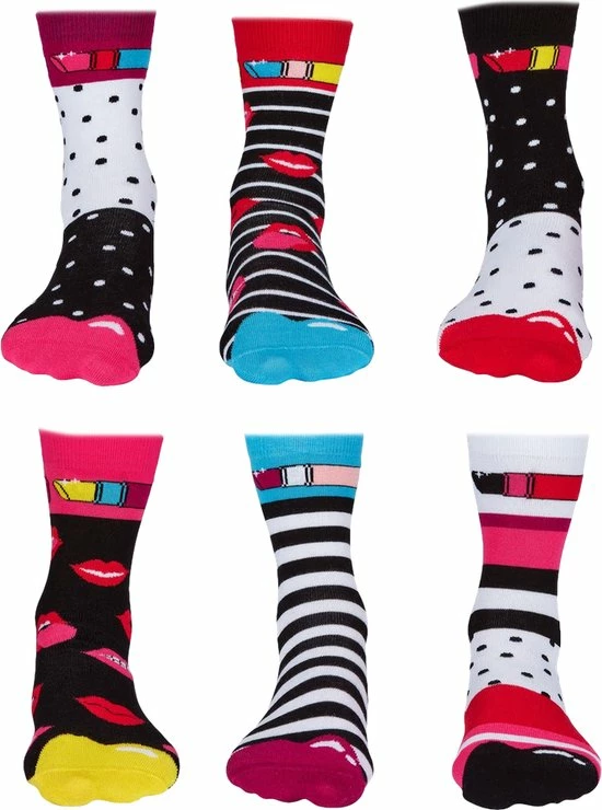 Begroting β Merkloos Oddsocks | Sokken Cadeau | Lip Sync | π Lipstick | 37-42 π 3 Begroting β Merkloos Oddsocks | Sokken Cadeau | Lip Sync | π Lipstick | 37-42 π
