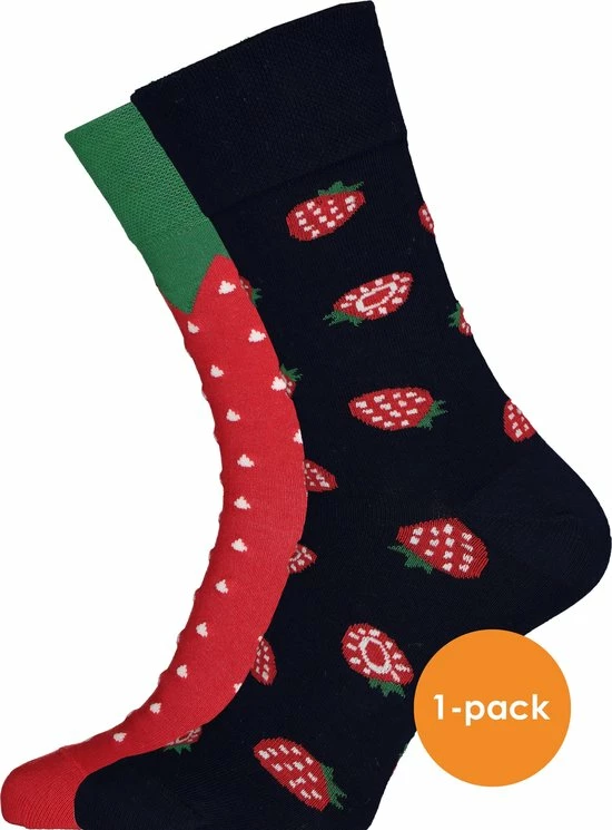 Begroting π₯° Many Mornings Toffe Sokken - Gekke Sokken - Leuke Sokken - Strawberries - Maat: 35 T/m 38 βοΈ 4 Begroting π₯° Many Mornings Toffe Sokken - Gekke Sokken - Leuke Sokken - Strawberries - Maat: 35 T/m 38 βοΈ - Afbeelding 2