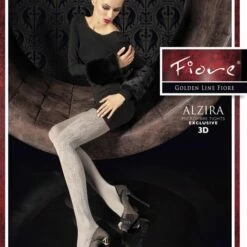 Kopen 🔔 Fiore Grijze Fantasie Panty - Alzira 4 ✨