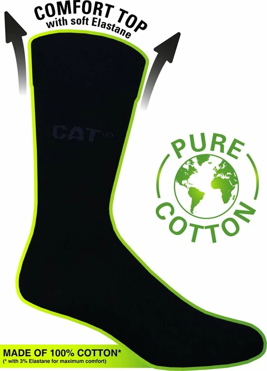 Beste recensies van π CATERPILLAR SOKKEN - CAT Puur Katoenen Sokken - 43-46 - Zwart - 3 Paar βοΈ 5 Beste recensies van π CATERPILLAR SOKKEN - CAT Puur Katoenen Sokken - 43-46 - Zwart - 3 Paar βοΈ - Afbeelding 3