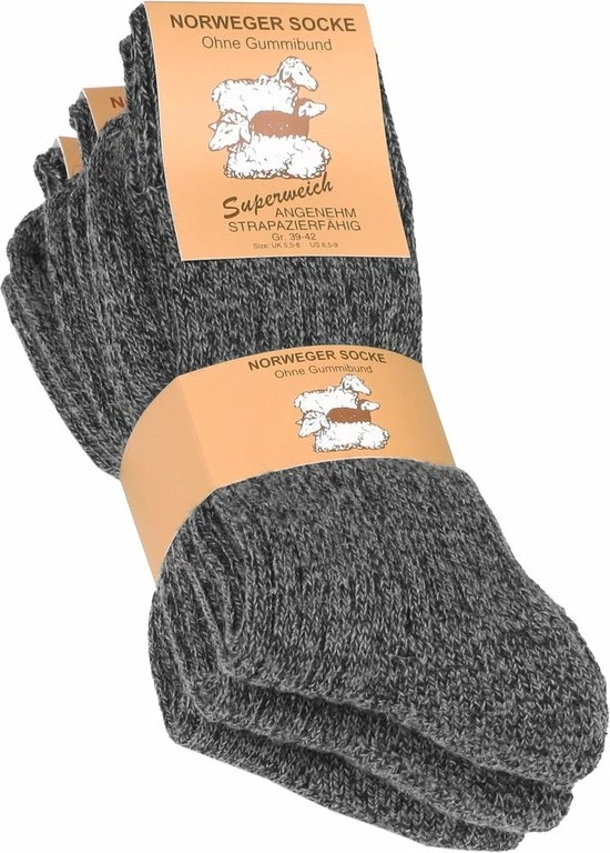 Coupon π Merkloos Noorse Wollen Sokken/Maat 43-46/3 Paar "Wintersokken Werksok Huissok" π 4 Coupon π Merkloos Noorse Wollen Sokken/Maat 43-46/3 Paar "Wintersokken Werksok Huissok" π - Afbeelding 2