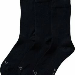 Top 10 🌟 Sukats® 8 Paar Merino Wollen Sokken - Maat 39-42 - Badstof Zool - Naadloos - Verstevigde Hak En Teen - Navy Blue - Unisex 😉 -Beenmode Winkel 550x779