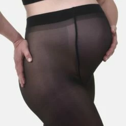 Hete verkoop 🔥 MAMSY Comfortabele Sheer Zwangerschapspanty 20den Zwart XL ⭐ -Beenmode Winkel 550x793 1