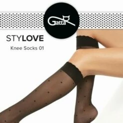 Beste recensies van 🛒 2 Pack Gatta Micro Net Kniekousen Met Stippen Stylove 20 Denier, Zwart, One Size 😍 -Beenmode Winkel 550x793 4