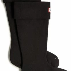 Nieuw 🎉 HUNTER - Tall Boot 🧦 Socks - Fleece - Laarssokken - Unisex - Black - Maat 36-38 🧨