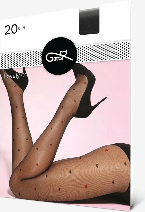 Kopen π€© GATTA Panty Lovely 20 Denier Met Zwarte En Rode Hartjes, Maat M (3) π 7 Kopen π€© GATTA Panty Lovely 20 Denier Met Zwarte En Rode Hartjes, Maat M (3) π - Afbeelding 5