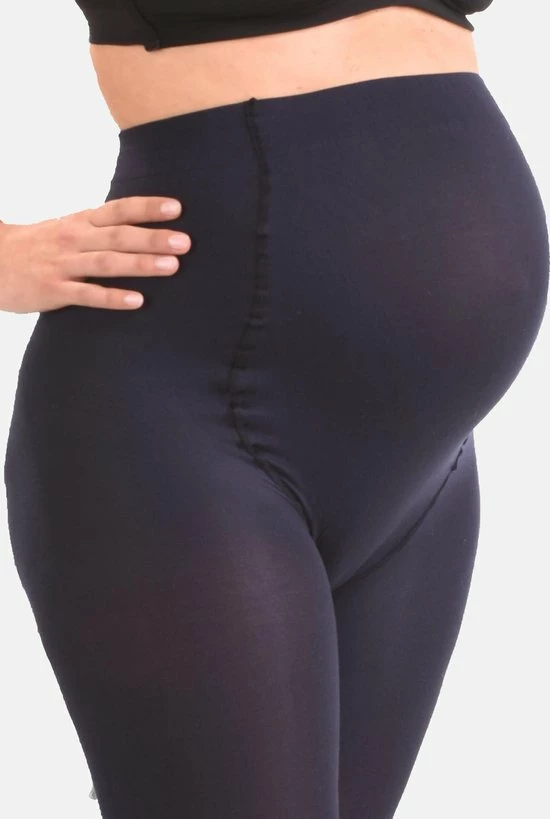 Uitgang π MAMSY Comfortabele Opaque Zwangerschapspanty 60den Navy L π 7 Uitgang π MAMSY Comfortabele Opaque Zwangerschapspanty 60den Navy L π - Afbeelding 5