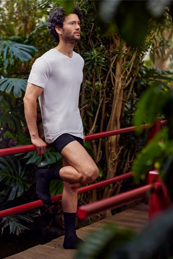 Begroting ❤️ Bamboo Essentials - Bamboe Sokken Heren 39 42 - Sokken Dames Maat 39 42 - 12 Paar - Zwart - Lange Sokken - Kousen Heren Sokken - Kousen Dames Sokken - Anti Zweet - Duurzaam 🤩 6 Begroting ❤️ Bamboo Essentials - Bamboe Sokken Heren 39 42 - Sokken Dames Maat 39 42 - 12 Paar - Zwart - Lange Sokken - Kousen Heren Sokken - Kousen Dames Sokken - Anti Zweet - Duurzaam 🤩 - Afbeelding 4